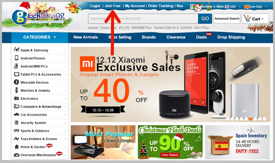 Como comprar no site Chinês GeekBuying