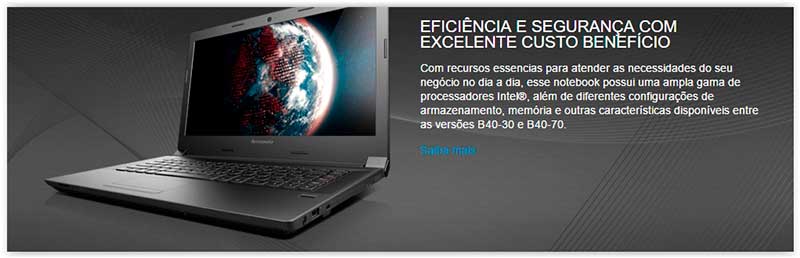 Notebook Lenovo